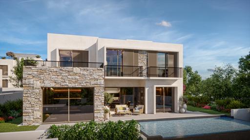 Exclusive 3+1 Private Villas Offering Spacious Living in Mediterra