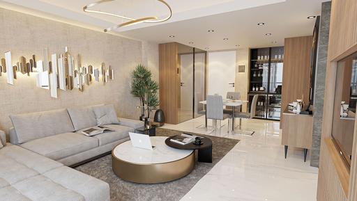 1+1 Apartment in Querencia Long Beach, Iskele – Contemporary Coastal Living in North Cyprus