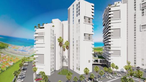 Premium 3+1 Apartment on the 19th Floor in Querencia Long Beach, Iskele