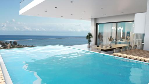 Ultra-Luxury 5+1 Penthouse in Querencia Long Beach, Iskele