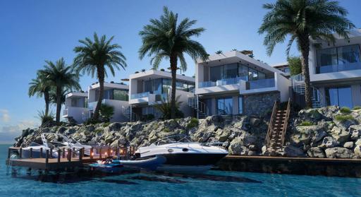 3+1 Luxury Villa in Natulux, Tatlısu – Exclusive Cliffside Living in North Cyprus