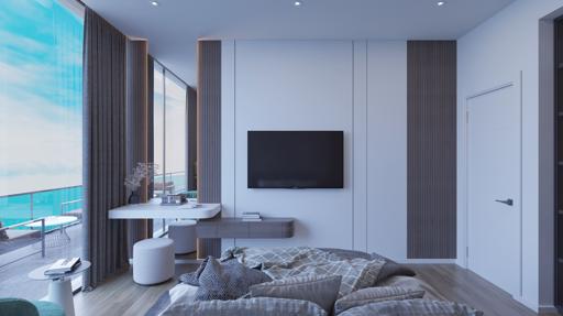 Spacious 2+1 Apartment in Grand Sapphire, Long Beach Iskele – Premium Coastal Investment in North Cyprus