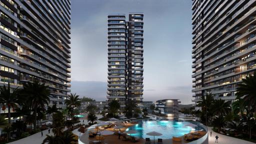 Ultra-Luxury 4+1 Penthouse in Grand Sapphire, Long Beach Iskele – Iconic High-Rise Living in North Cyprus