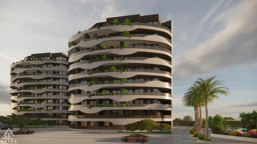 1+1 Apartment in Aphrodite Infinity – Modern Beachside Living in Gaziveren, Güzelyurt, North Cyprus