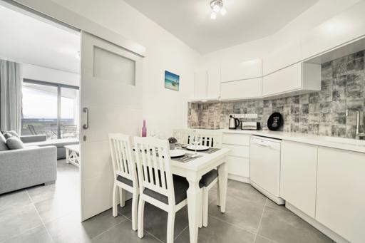 1+1 Apartment (DIVIDED) in Aphrodite Park Residence – Seafront Living in Gaziveren, Güzelyurt, North Cyprus