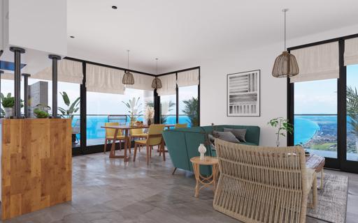 1+1 Apartment in Aphrodite Wellness – Seafront Living in Gaziveren, Lefke, North Cyprus