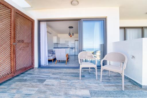 1+1 Garden Apartment in Deja Blue Phase 2 – Modern Coastal Living in Esentepe, Kyrenia, North Cyprus
