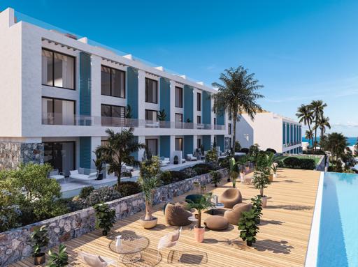 3+1 Duplex Apartment in Habitat Arkin & Dedeman – Resort-Style Coastal Living in Tatlısu, Famagusta, North Cyprus