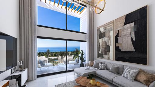 1+1 Ground Floor Apartment in Habitat Arkin & Dedeman – Luxury Resort Living in Tatlısu, Famagusta, North Cyprus