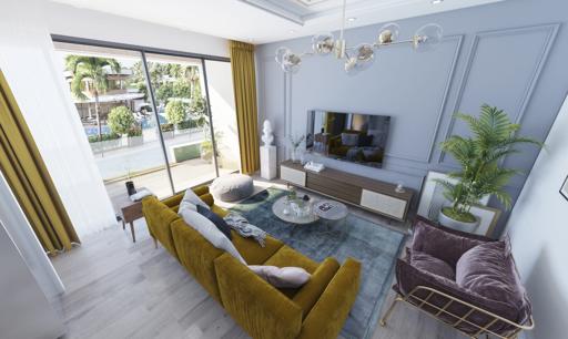 1+1 Apartment in Orchard (Cherry Blocks) – Modern Residential Living in Yeniboğaziçi, Famagusta, North Cyprus