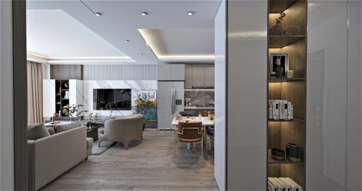 1+1 Apartment in Orchard (Almond Blocks) – Modern Living in Yeniboğaziçi, Famagusta, North Cyprus