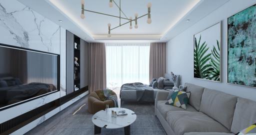 Studio Apartment in Orchard (Almond Blocks) – Modern Compact Living in Yeniboğaziçi, Famagusta, North Cyprus