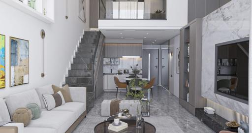 1+1 duplexlejlighed i ELYSIUM 2 – Moderne kystnær livsstil i Esentepe, Kyrenia, Nordcypern