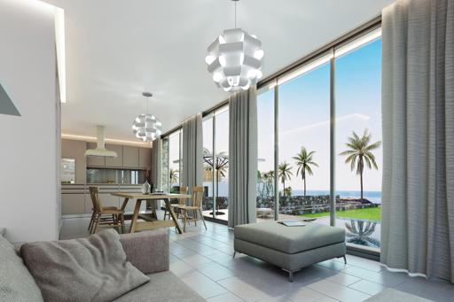 3+1 bungalow Type B i Oasis – Moderne kystliv i Esentepe, Kyrenia, Nordcypern