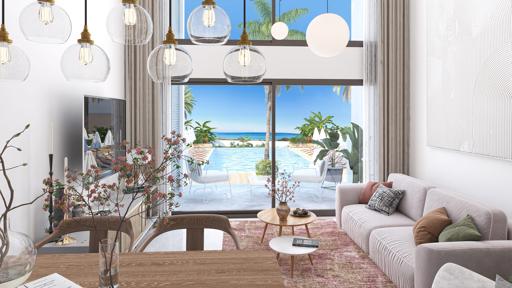 1+1 Duplex Penthouse in Salos – Elevated Coastal Living in Tatlısu, Famagusta, North Cyprus