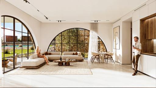 2+1 Garden Apartment in Puro – Contemporary Coastal Living in Esentepe, Kyrenia, North Cyprus