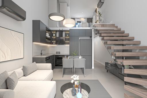 2+1 Loft Apartment in Capensis Homes – Luxury Coastal Living in Yeniboğaziçi, Famagusta, North Cyprus