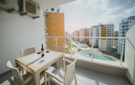 2+1 Apartment in Caesar Resort – Modern Resort Living in İskele, North Cyprus