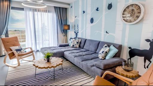 Penthouse Apartment in Caesar Resort – Luxury Coastal Living in İskele, North Cyprus
