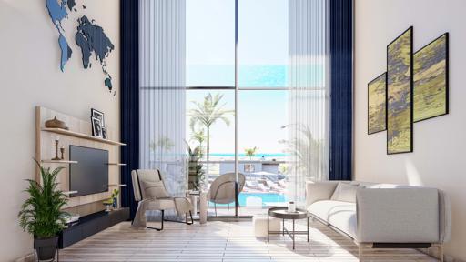 2+1 Loft Residence in Reflection – Contemporary Coastal Living in Tatlısu, North Cyprus