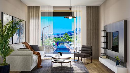 3+1 Neptune Residence i Spectra – Lyxigt kustliv i Lapta, Girne, Nordcypern